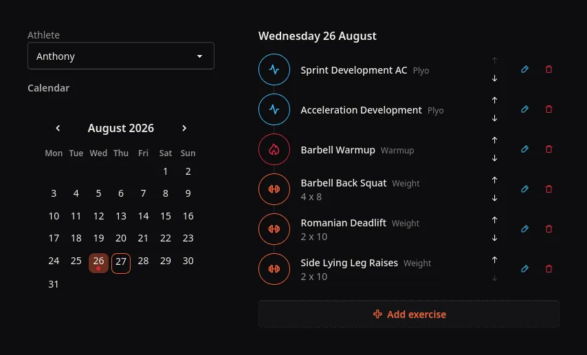 strength-app screenshot